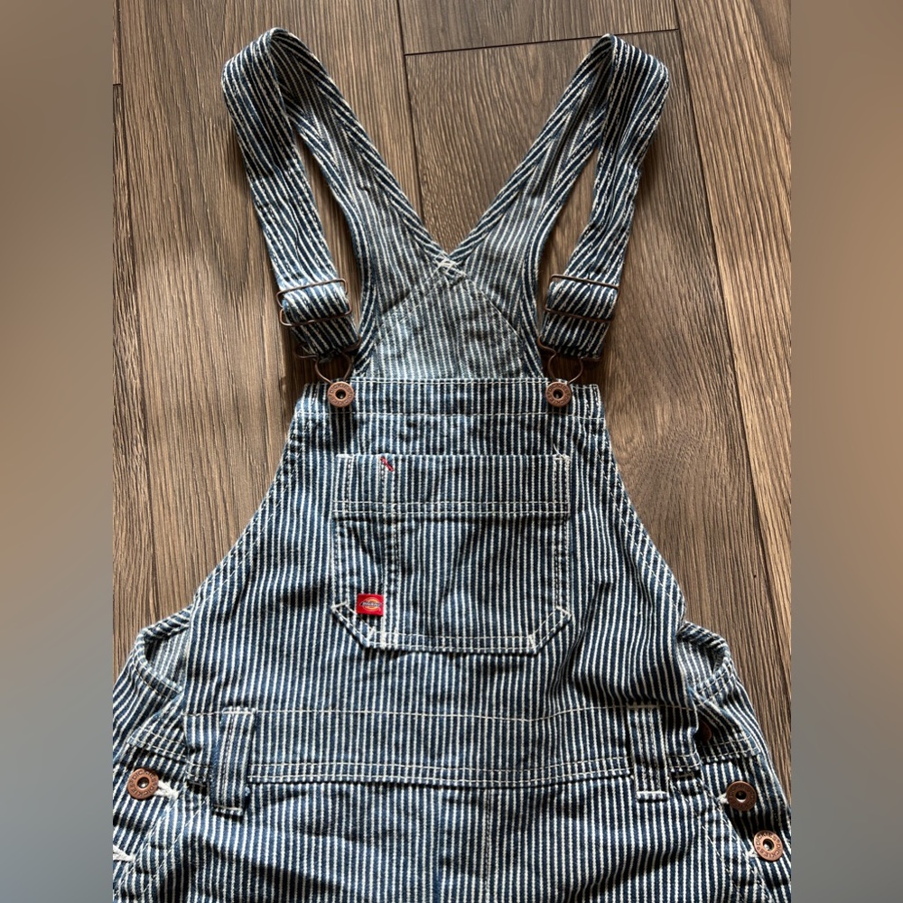 Dickies Striped Overalls